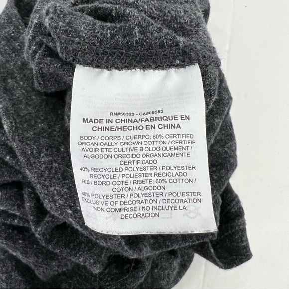 NIKE • Gray Organic Cotton Blend Size Romper Small - Picture 8 of 10